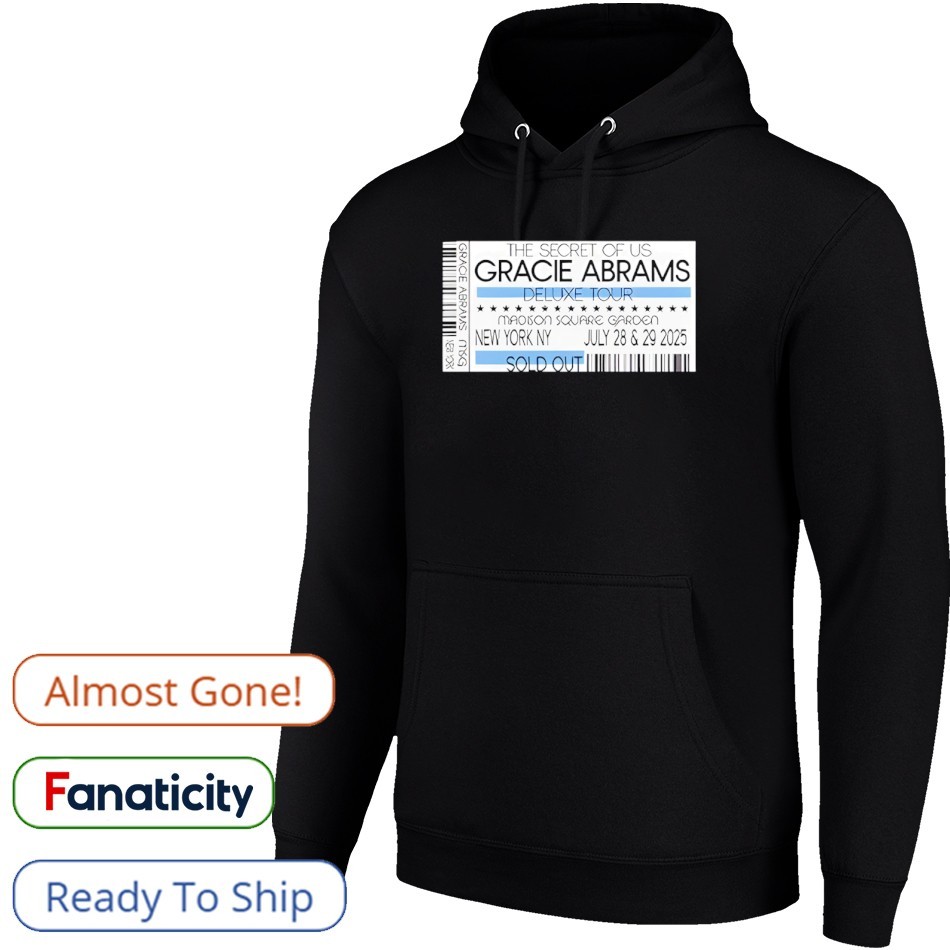 Jul 28-29 2025 Gracie Abrams Shirt, hoodie, sweater, long