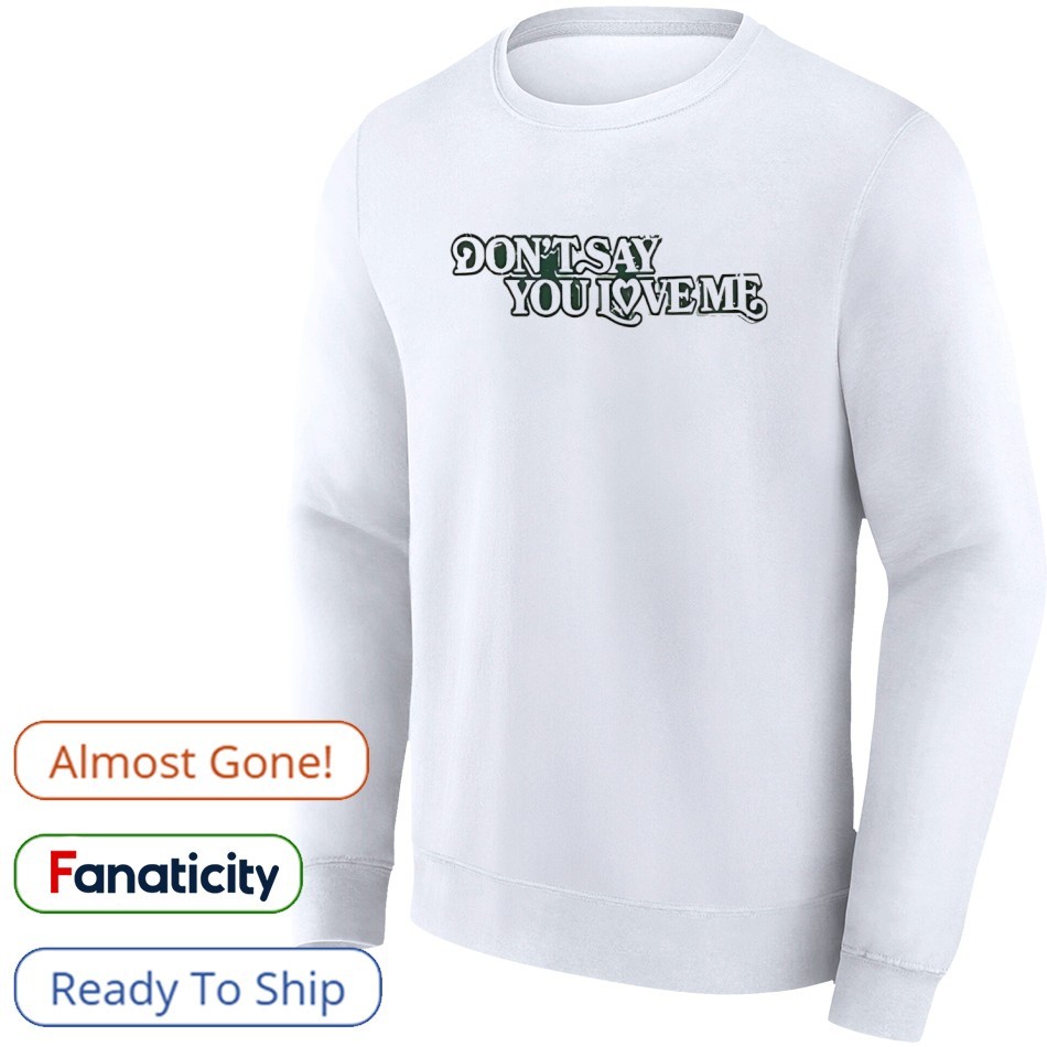 BTS ジン DON'Y SAY YOU LOVE ME Tシャツ Mサイズ Kim Seok-jin don't say you love me shirt, hoodie, sweater