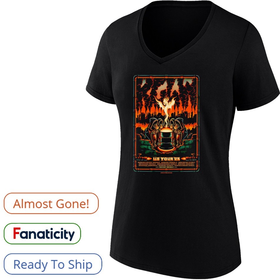 King Gizzard And The Lizard Wizard 2025 US Tour Poster Shirt