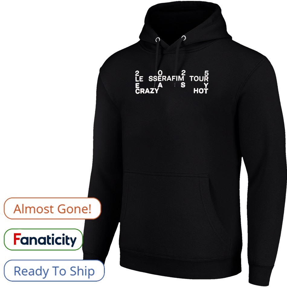 LE SSERAFIM 2025 TOUR Tシャツ ブラック Amazon.com: 2025 LE SSERAFIM Tour Easy Crazy Hot Cotton T