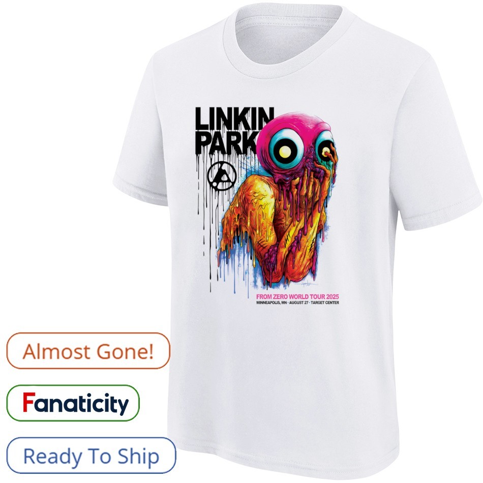 Linkin Park From Zero World Tour 2025 Minneapolis Shirt