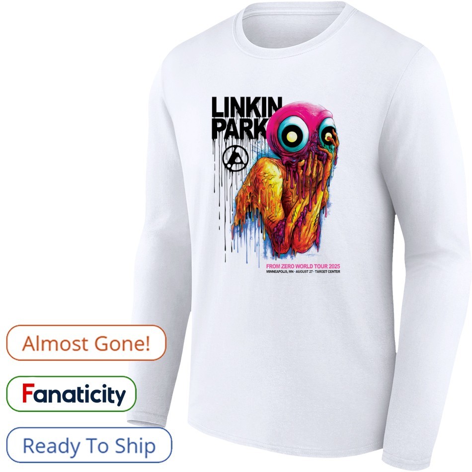 Linkin Park From Zero World Tour 2025 Minneapolis Shirt