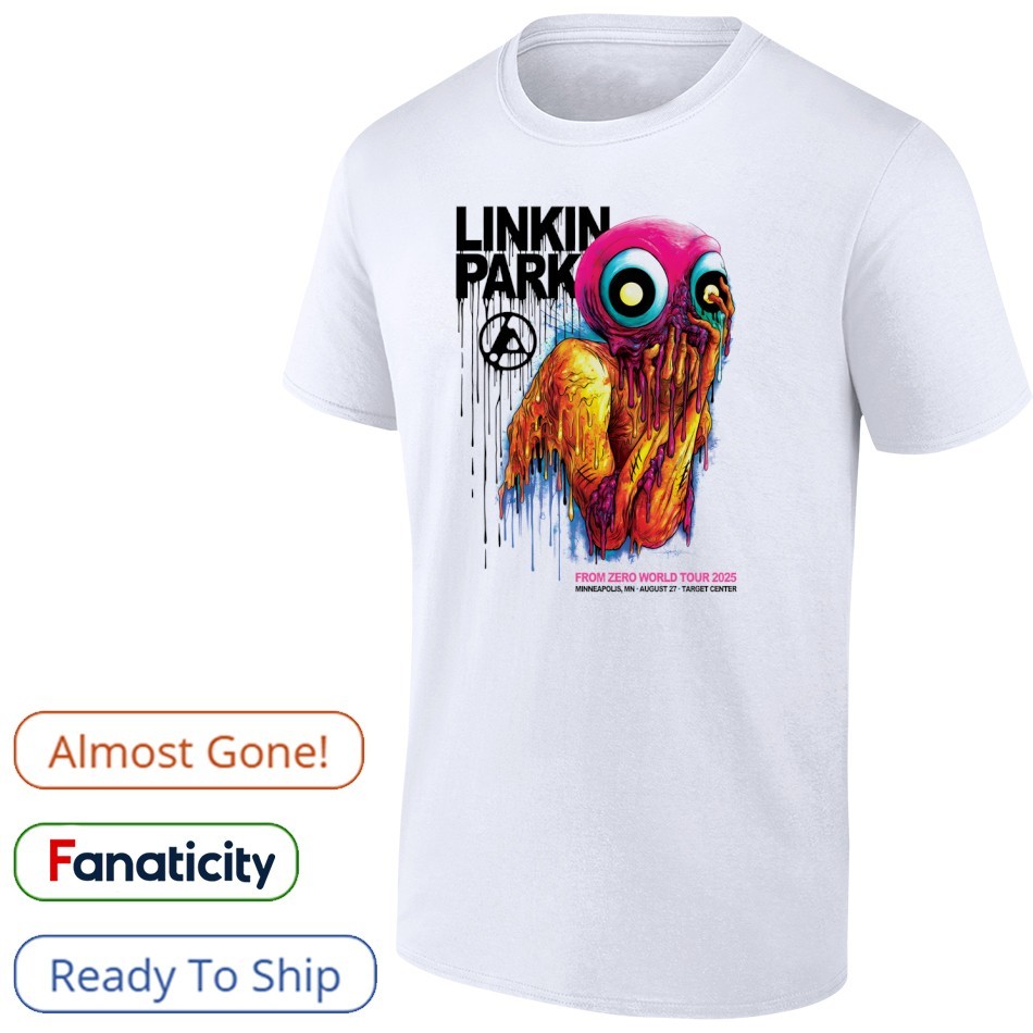【新品】Linkin Park 2025 ワールドツアーTシャツ　XLサイズ Linkin Park From Zero World Tour 2025 Amazon Exclusive