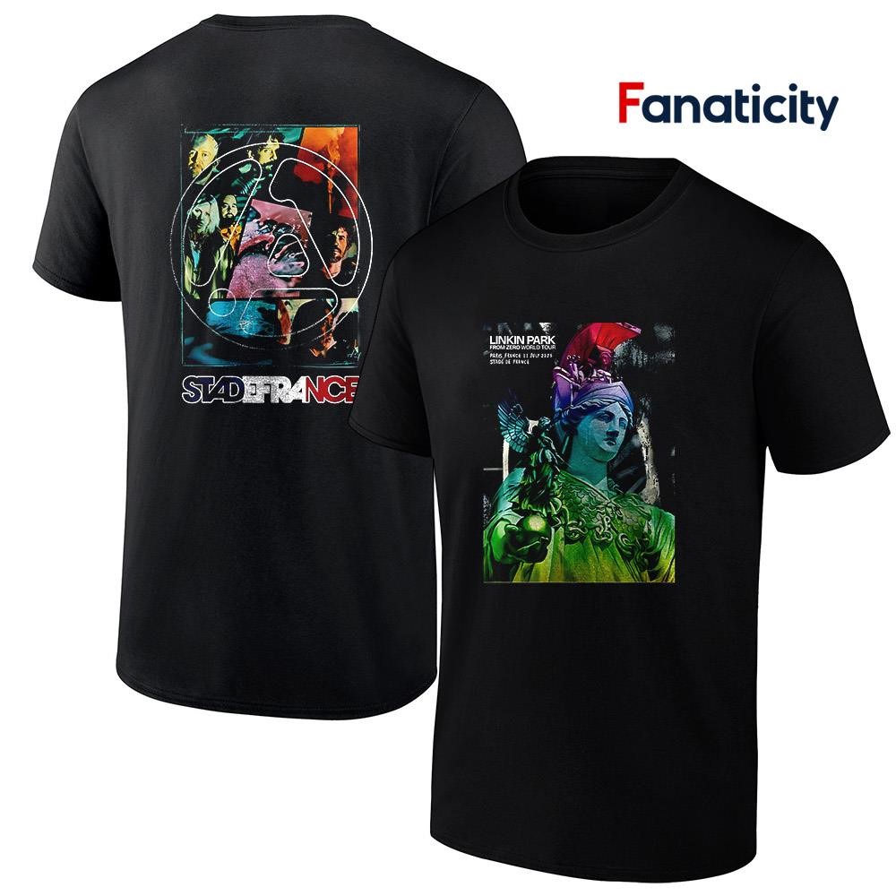 Linkin Park From Zero world tour stade De France 2025 shirt