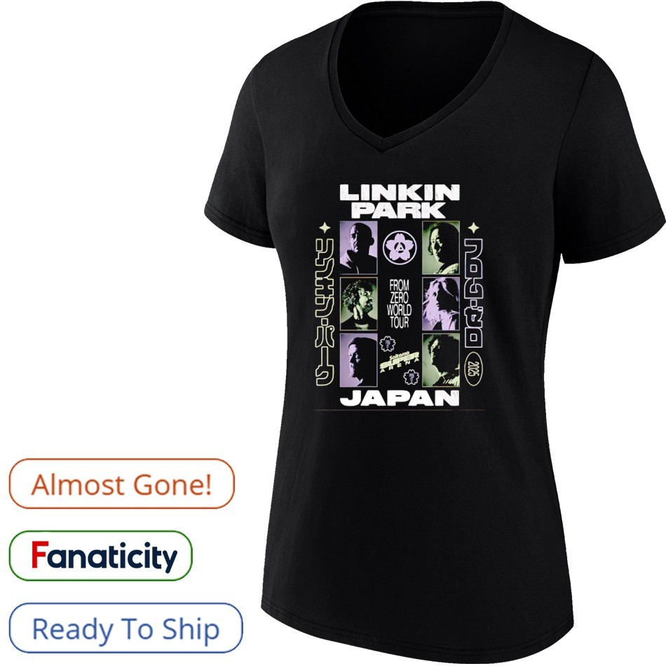 Linkin park Japan from zero world tour 2025 shirt, hoodie