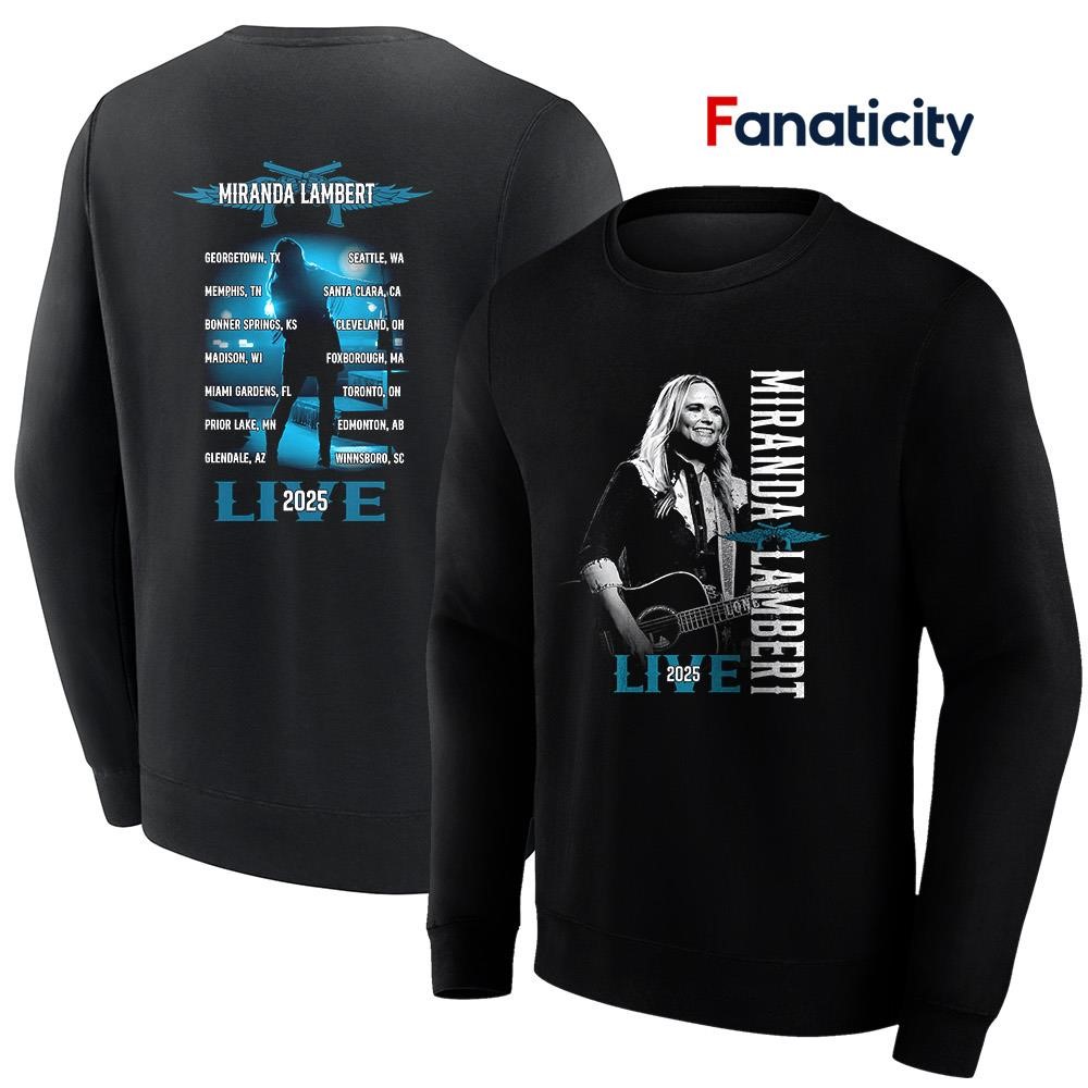 Miranda Lambert live 2025 limelight shirt, hoodie, sweater