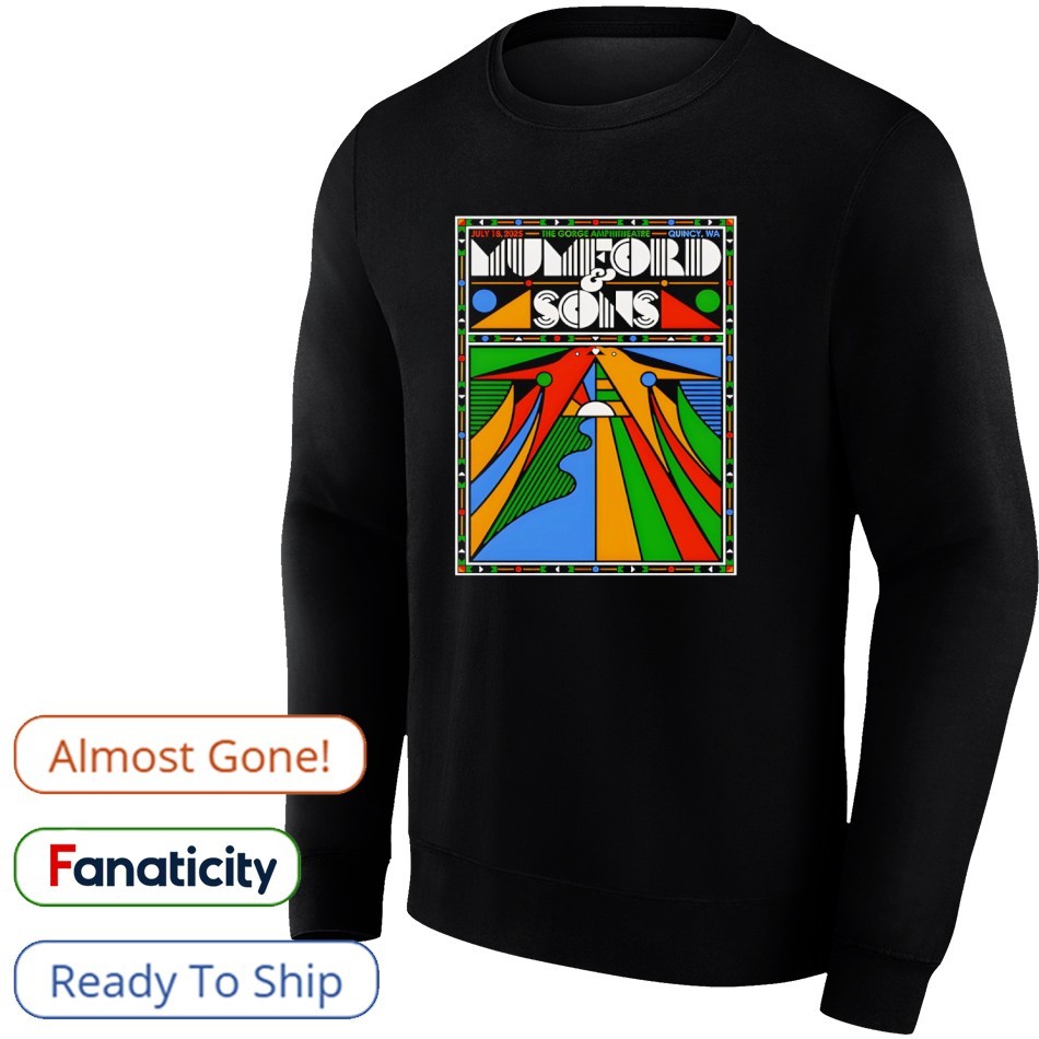 ☆藤井風　LOVE ALL ARENA TOUR  Sweat Shirt ☆ Mumford And Sons Tour Quincy WA July 18 2025 Shirt, hoodie