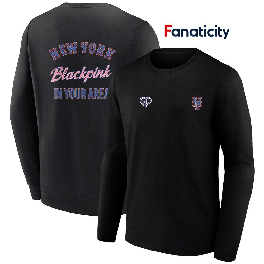 New York Mets x Blackpink in your area World Tour 2025 shirt