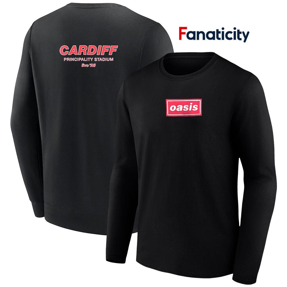 Oasis Live '25 Cardiff Princicapality stadium shirt, hoodie