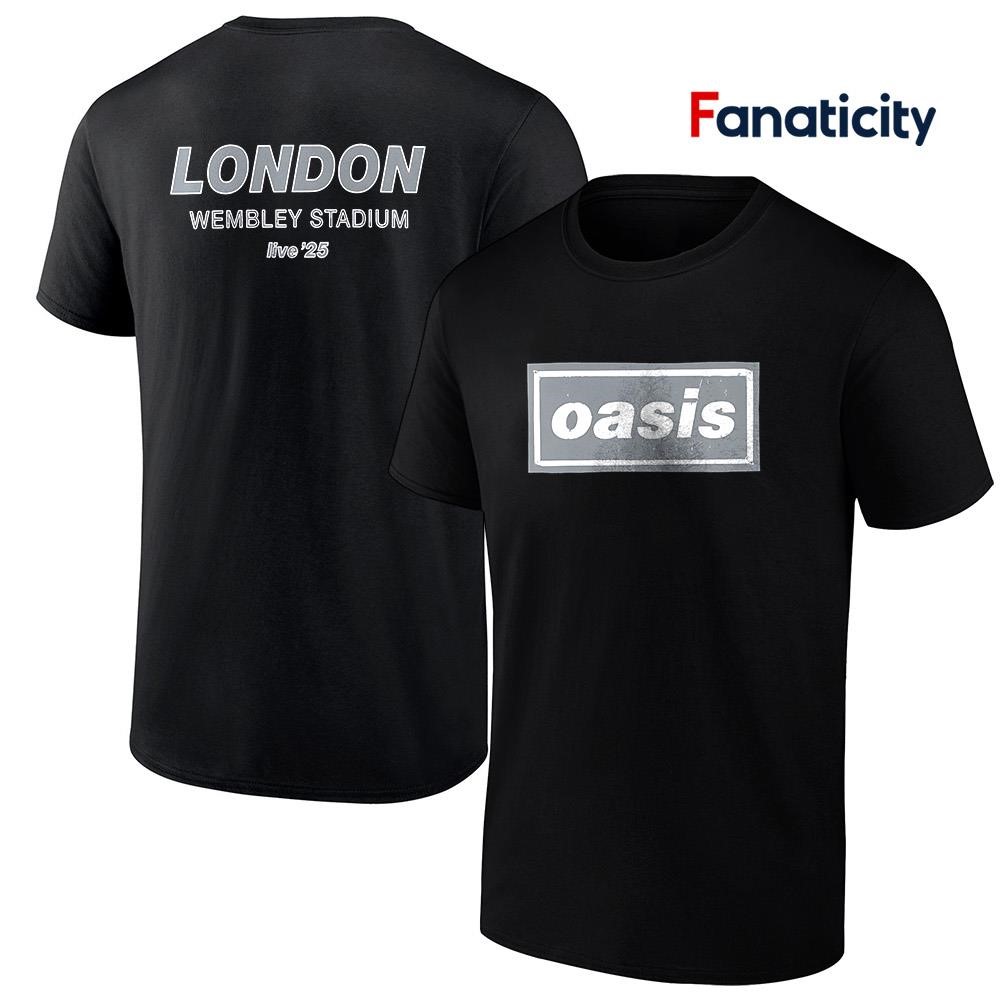 Oasis Live'25 Football Shirt オアシス Oasis Inspired LIVE 25' Football Shirt Sky Blue @OASISMANIA