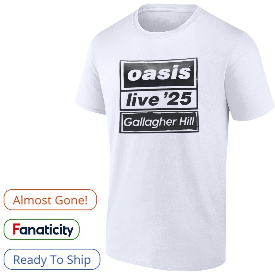 オフィシャル oasis live '25 Tシャツ
