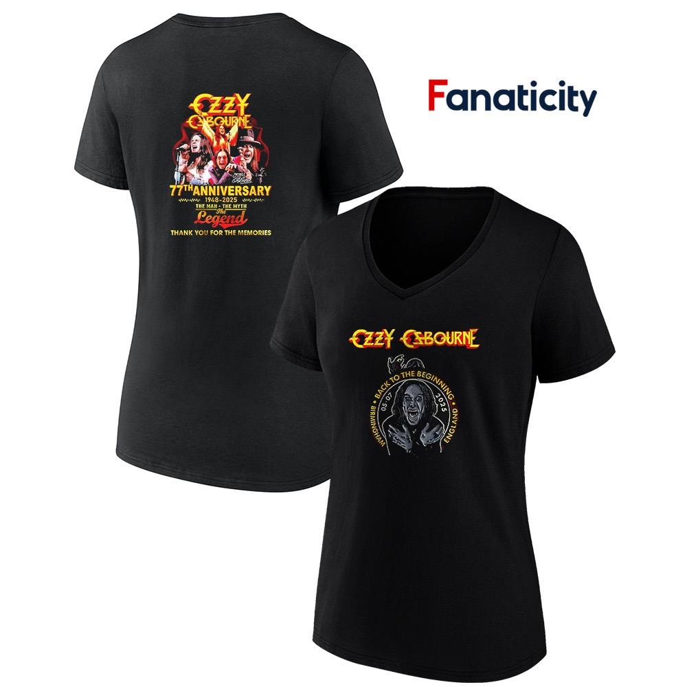Ozzy Osbourne 77th anniversary 1948 2025 thank you for the