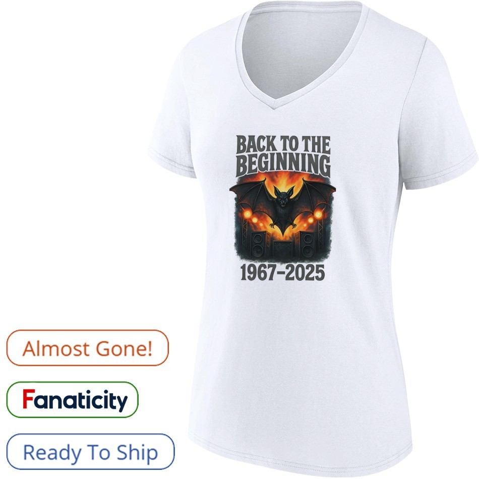 Ozzy Osbourne Bat Back To The Beginning 2025 Shirt, hoodie