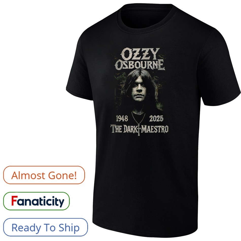 Ozzy Osbourne Black Sabbath Tribute 2025 Shirt, hoodie