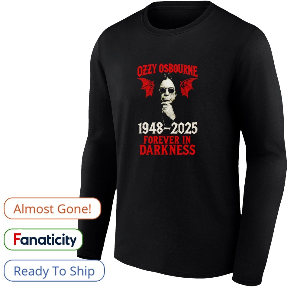 ojyouです。 Ozzy Osbourne Forever In Darkness Shirt, hoodie, sweater