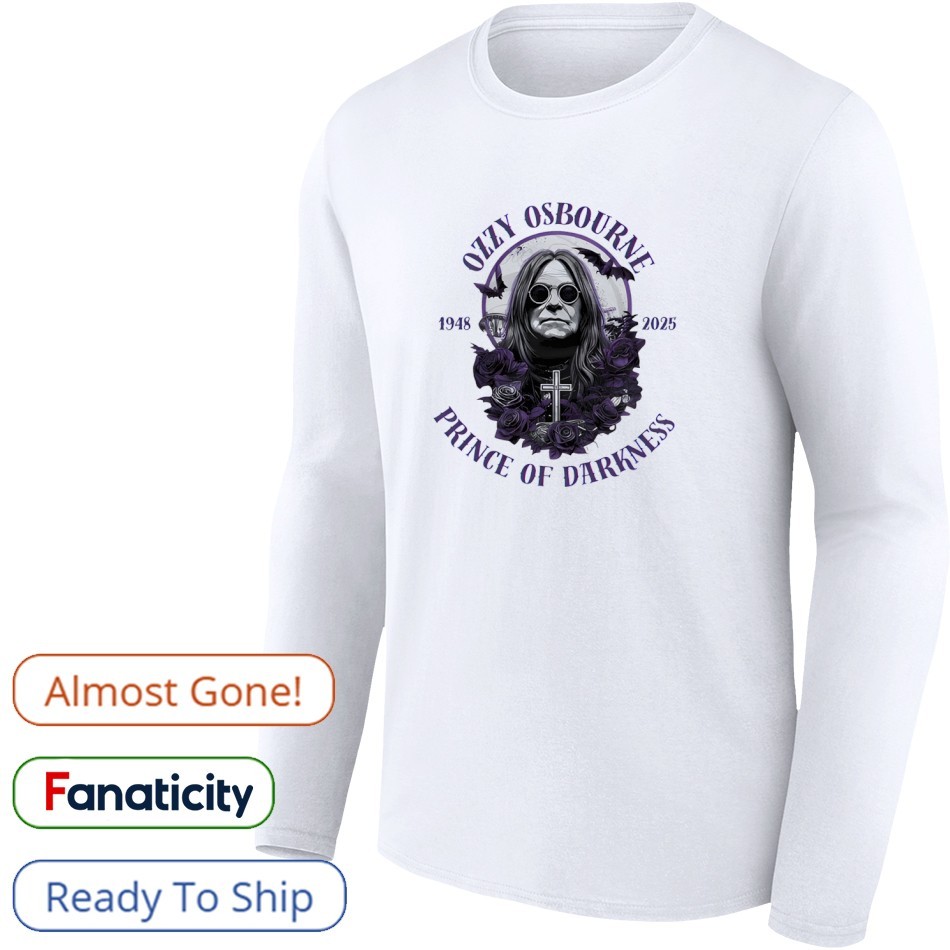 Ozzy Osbourne Memorial Shirt, hoodie, sweater, long sleeve