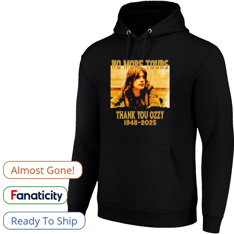 Ozzy Osbourne No More Tours 1948-2025 Shirt, hoodie, sweater