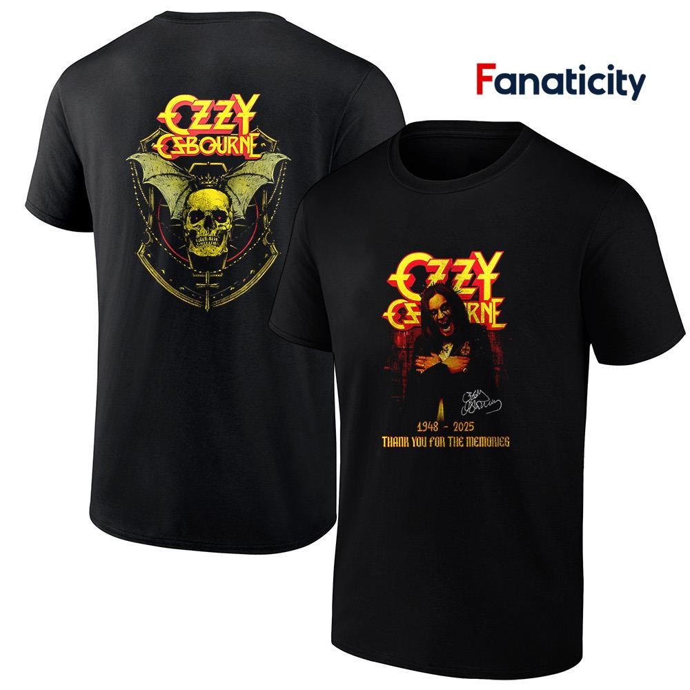 Ozzy Osbourne RIP 1948 2025 thank you for the memories