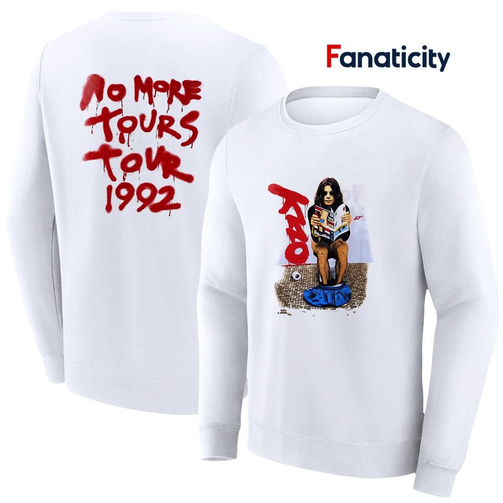 92my Ozzy Osbourne no more tour 1992 shirt, hoodie, sweater, long