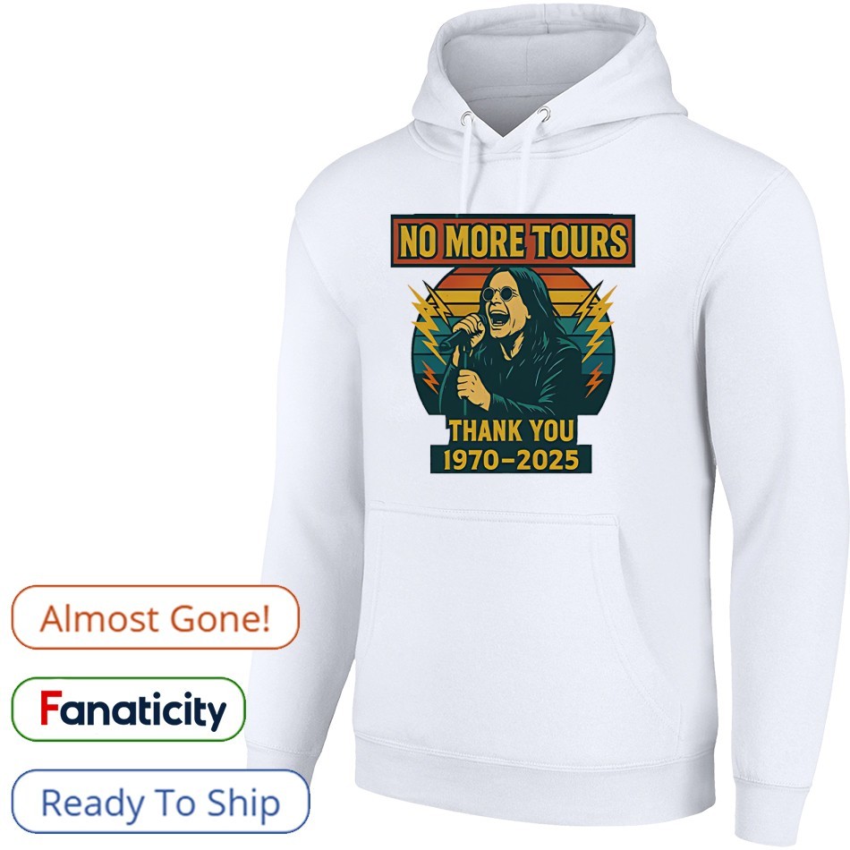 Ozzy Osbourne A NIGHT OF MERRY Tシャツ Ozzy Osbourne Forever In Darkness 1948 2025 Rock Legend T