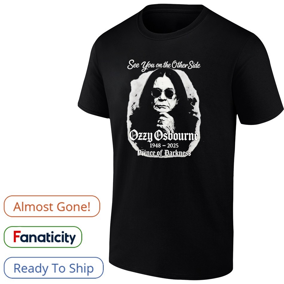 Ozzy Osbourne see you on the other side prince of darkness