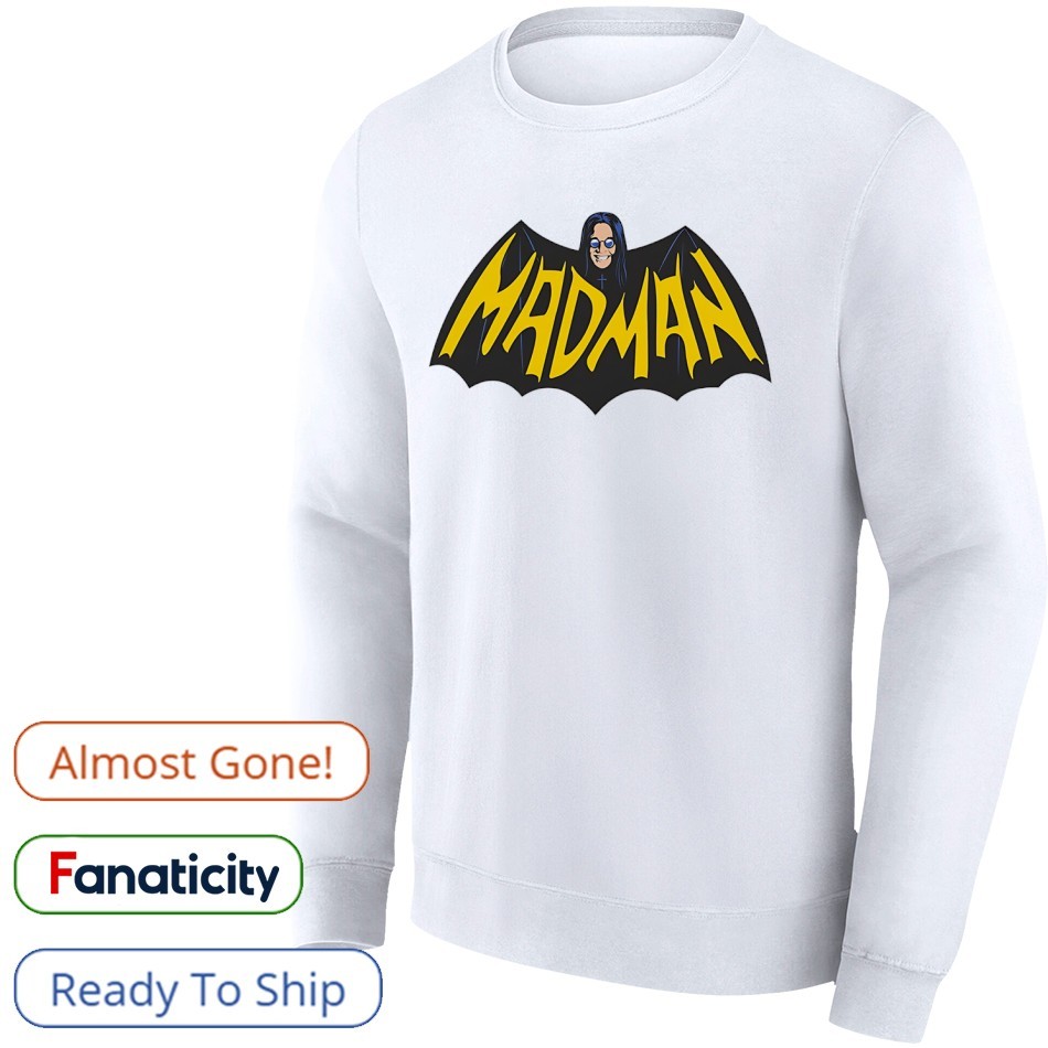 BAT MAN スウェット Ozzy Osbourne style of the Batman logo shirt, hoodie