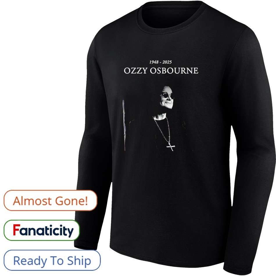 RIP Ozzy Osbourne 1948-2025 Thanks For The Memories Shirt