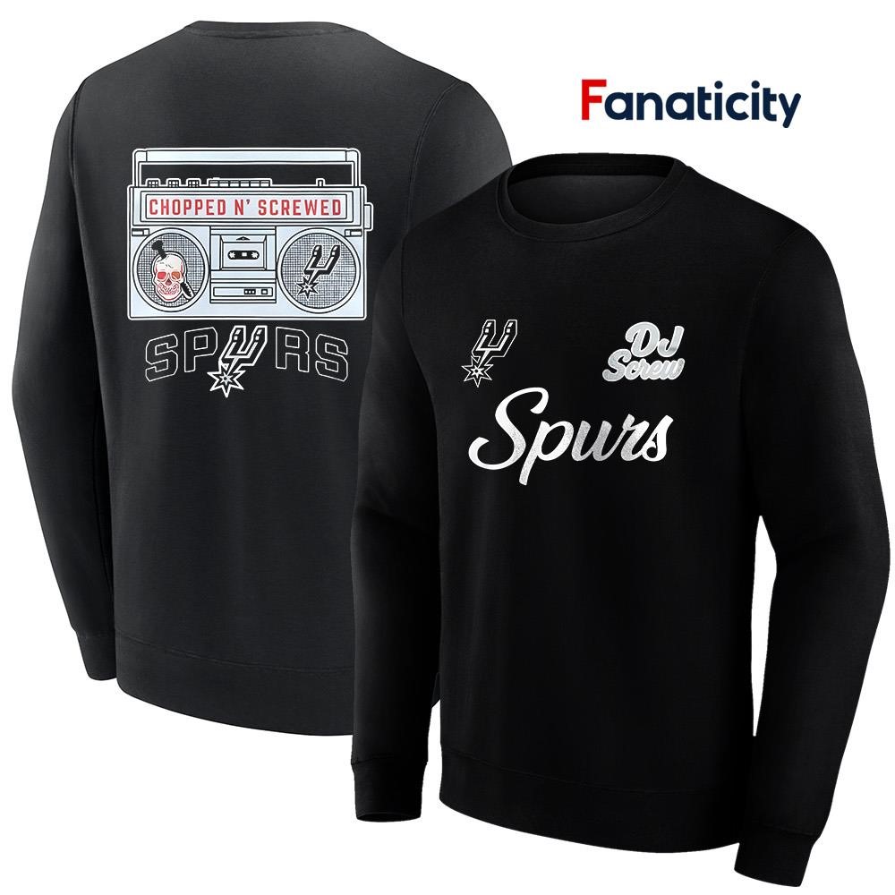 San Antonio Spurs x DJ Screw 2025 chopped n' screwed shirt