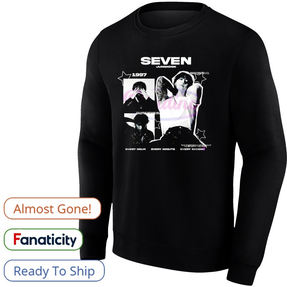 BTS　Jung Kook　SEVEN　SHIRT JUNGKOOK JUNG KOOK BTS SEVEN OFFICIAL MD GOODS T-SHIRT