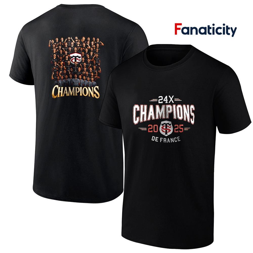Stade Toulousain 24X Champions 2025 De France special