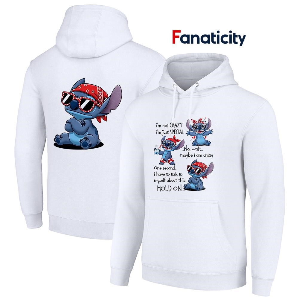 Stitch i'm not crazy i just special no wait maybe i am crazy