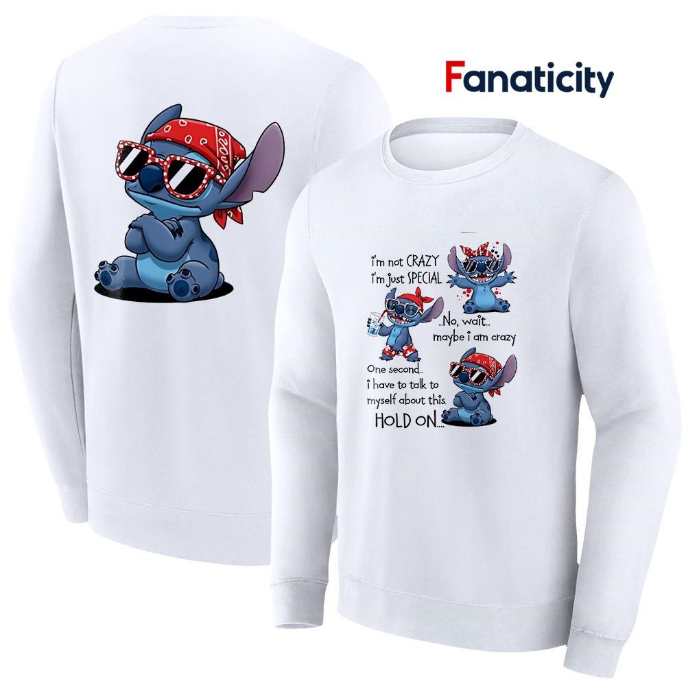Stitch im not crazy im just special no wait maybe i am crazy