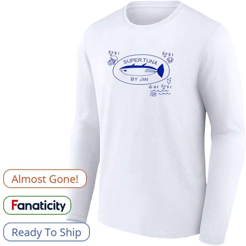 ☆公式☆JIN T-SHIRT WHITE JIN (BTS) - [HAPPY] (OFFICIAL MD Wootteo T-shirt