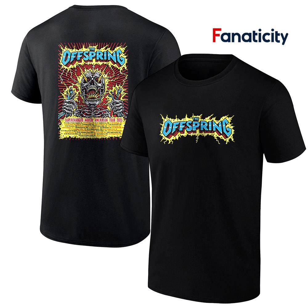 THE OFFSPRING Tシャツ XL The Offspring Supercharged Worldwide North American Tour