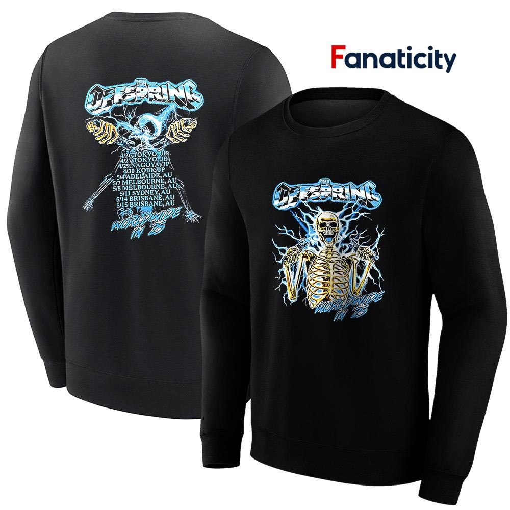 THE OFFSPRING 2025ツアーTシャツ「M」サイズ&ツアーフライヤー THE OFFSPRING 2025ツアーTシャツ「M」サイズ&ツアーフライヤー