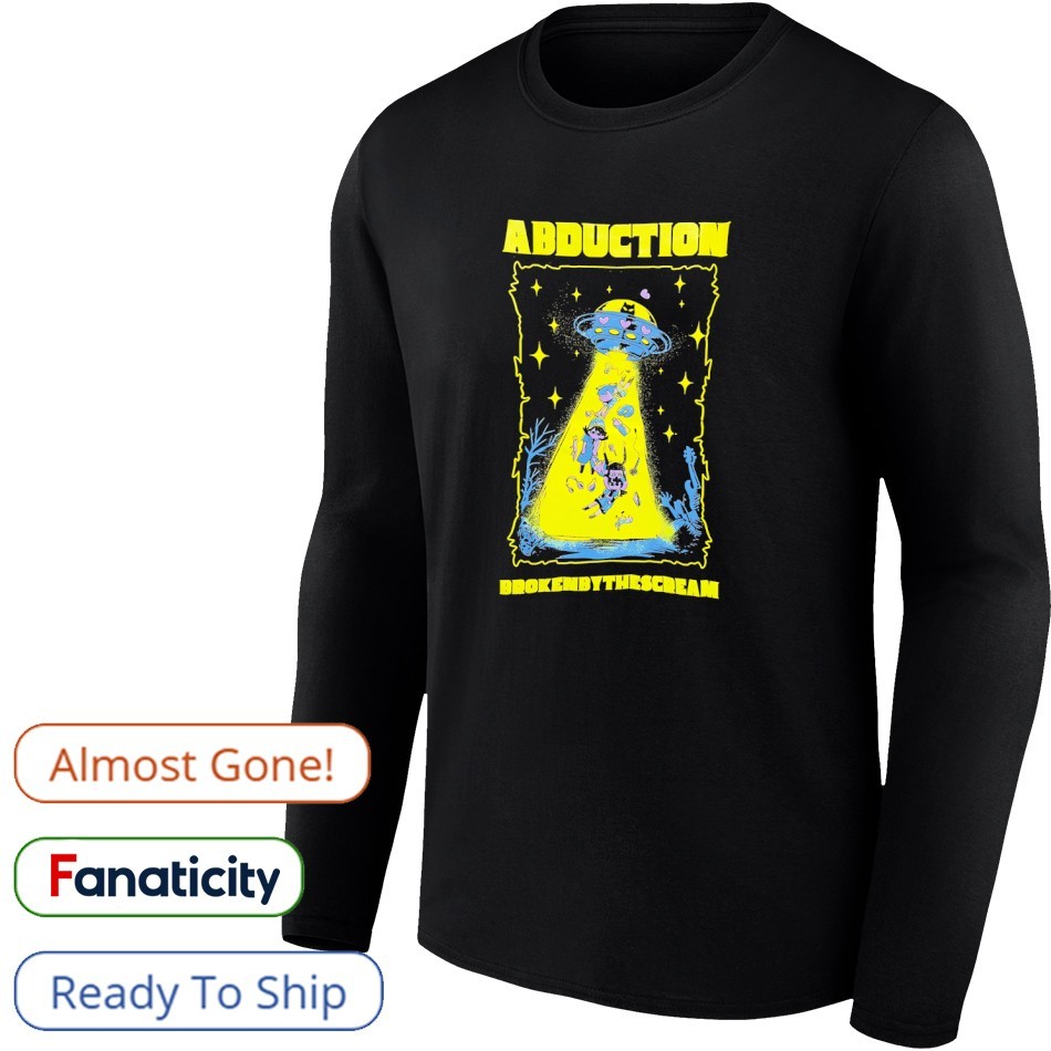 トップス MOL53 Abduction of U.F.O L/S Tee UFO cat abduction broken by the scream shirt, hoodie
