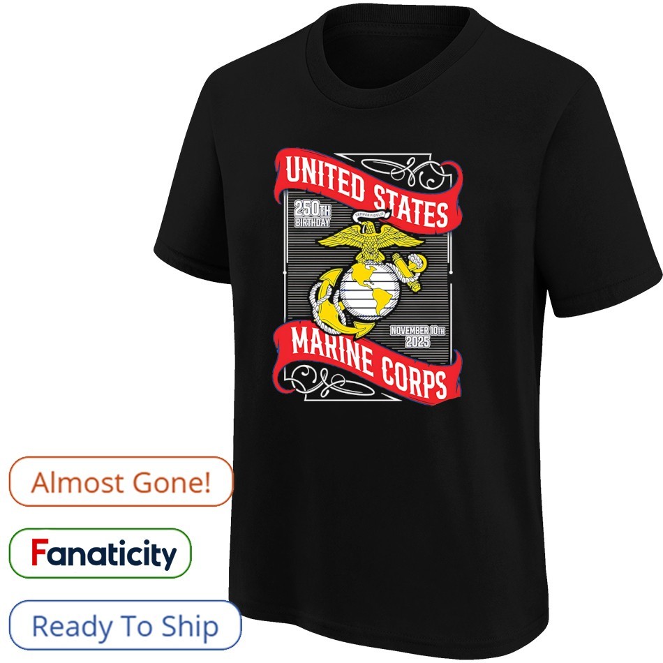 ★2025SS新作★DUNST★MARINE LOGO T-SHIRT Marines 250th Anniversary Ladies T-Shirt