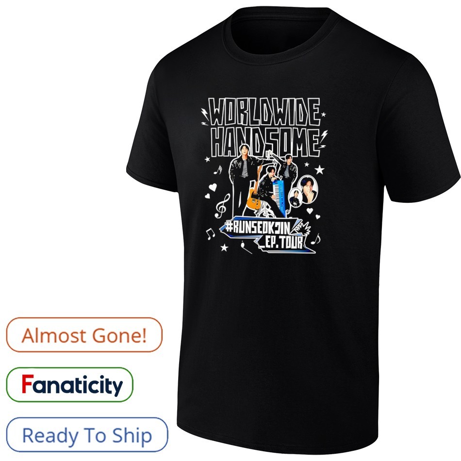 RUNSEOKJIN_EP.TOUR LA Pop-Up Tシャツ L RUNSEOKJIN_EP TOUR US Tシャツ ブラック (M サイズ)｜Yahoo