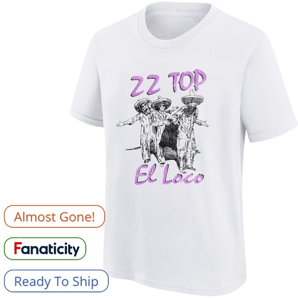 ZAMALI 『NO LUCK TO RUN / DON'T LOOK …』 Zz Top El Loco New Shirt, hoodie, sweater, long sleeve and