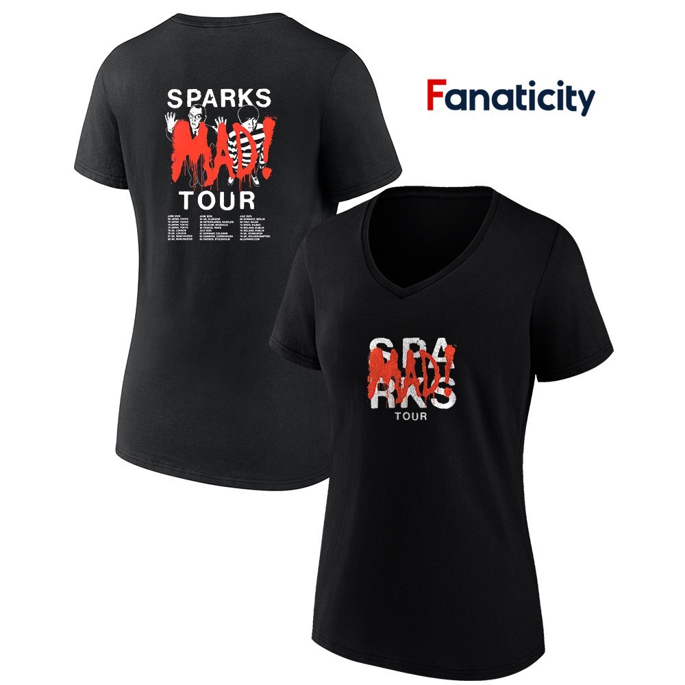 2025 Sparks Mad tour roster shirt, hoodie, sweater, long