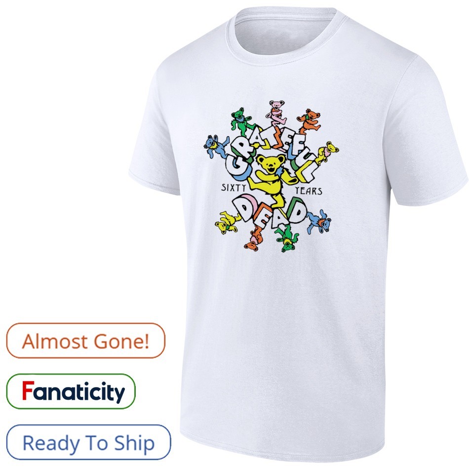 GRATEFUL DEAD MAY Tシャツ grateful-dead-60th-x-tgr-syf-