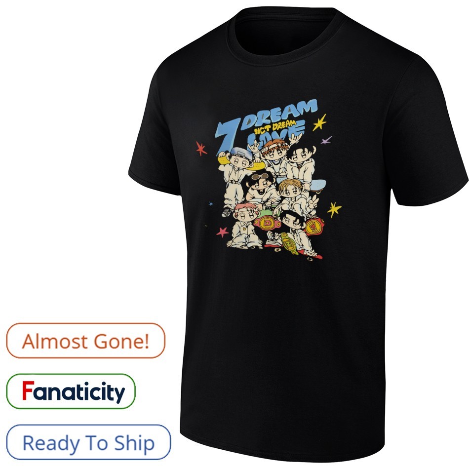 K-POP/アジア NCT DREAM T-SHIRT Cafe 7 DREAM MD 7 dream NCT dream love K-pop shirt, hoodie, sweater, long
