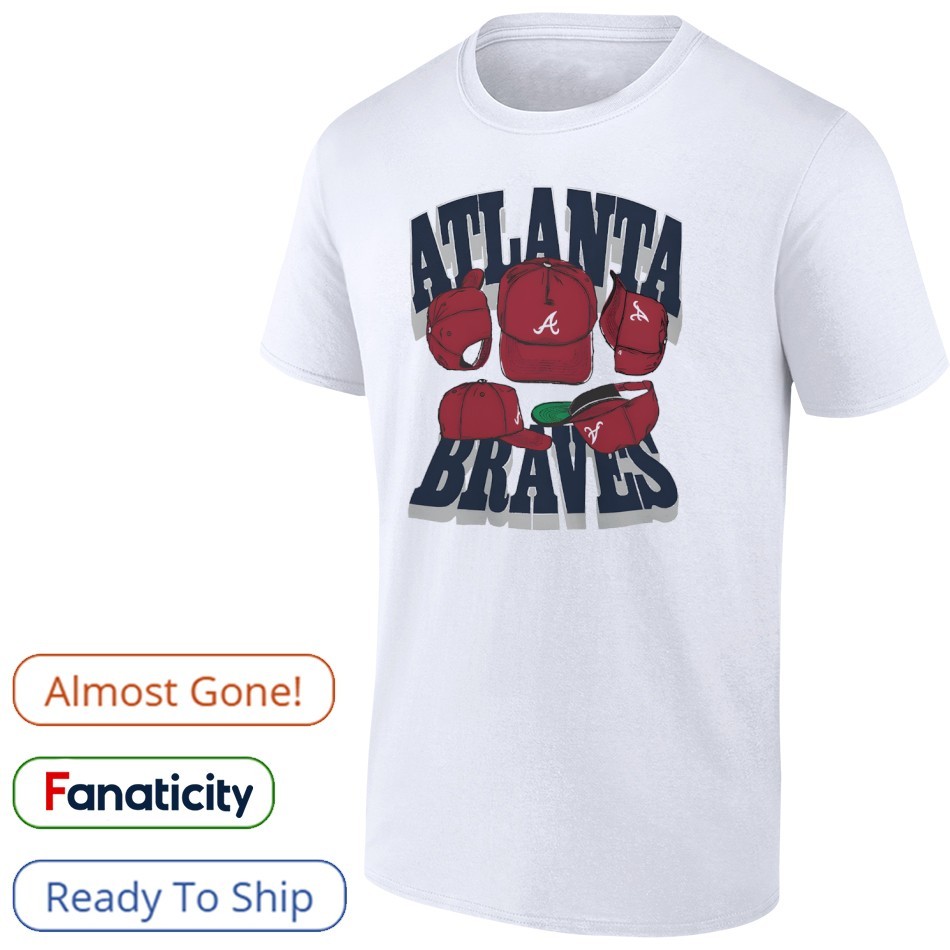 Atlanta Braves Tシャツ ホワイト mens-white-atlanta-braves-team