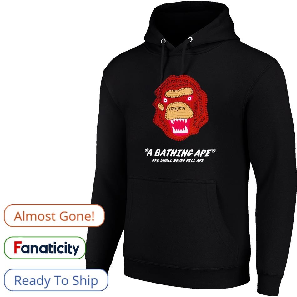 BAPE 迷彩パーカー APE SHALL NEVER KILL APE APE SHALL NEVER KILL APE CREWNECK | bape.com