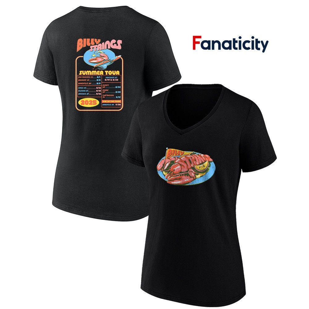 Billy Strings summer tour 2025 lobster dates shirt, hoodie