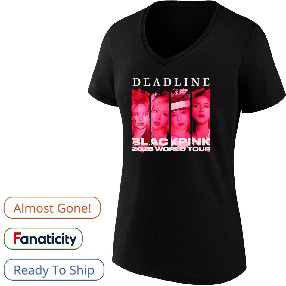 Blackpink Deadline 2025 World Tour Portrait Shirt, hoodie