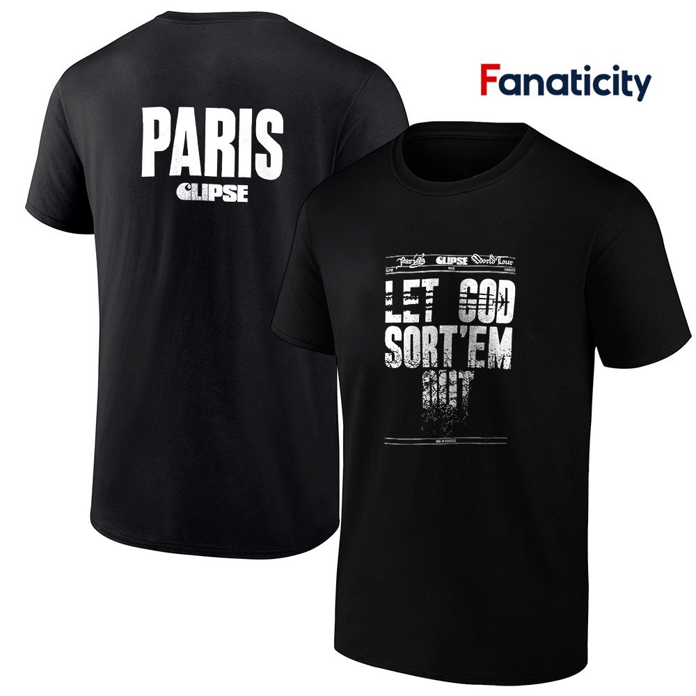 Carhartt Wip x Clipse let God sort 'em out Paris shirt