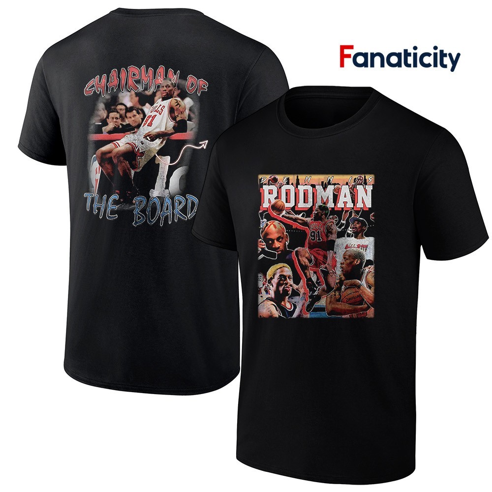 CHICAGO BULLS “DENNIS RODMAN” Game Shirt Chicago Bulls Premium Dennis Rodman T-Shirt – Official
