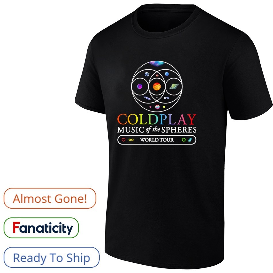 美品 COLDPLAY MUSIC OF THE SPHERESライブ Tシャツ Coldplay-Miami-Music-Of-The-