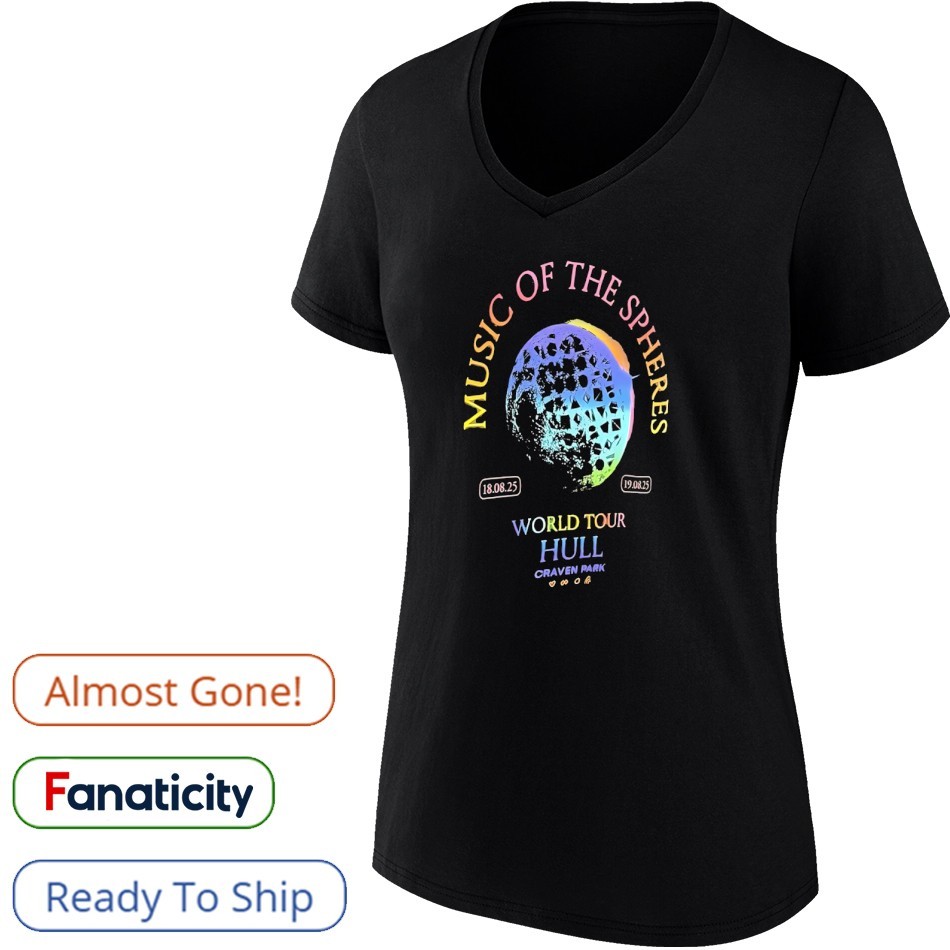 Coldplay Music of the Spheres World Tour 2025 shirt, hoodie
